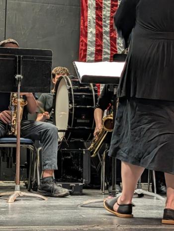 BRHS Pep Band Honors Americana
