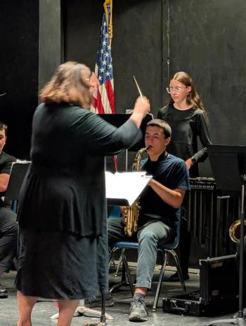 BRHS Pep Band Honors Americana