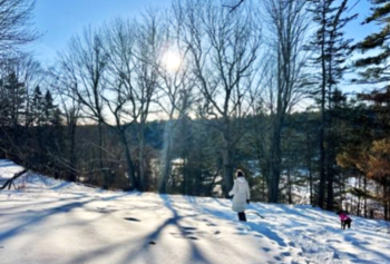 Autumn View Preserve in winter. Photo by Jayne Gordon, Coastal Senior College