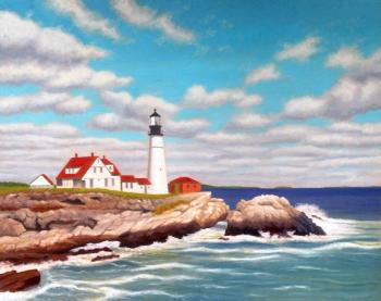 Charles Nowell - “Portland Head Light” in BRAF’s Gallery One. 