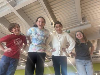 Seagulls of Time in the new musical, "Time Adrift," by Emily and Nick Mirabile. Courtesy of the Mirabiles