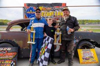Wicked Good Outlaw, from left: Addison Bowie, Noah Das and Bobby Symonds. Jasen Dickey Photography