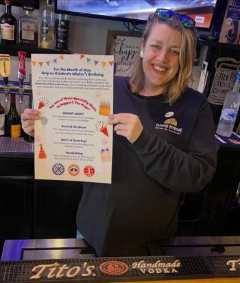 In partnership with Tito's Vodka, Pier 1 Pizza is raising money for bartender Winter Page's annual fundraiser. Courtesy of Winter Page.
