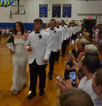 BRHS Grand March 2026. FRITZ FREUDENBERGER/Boothbay Register