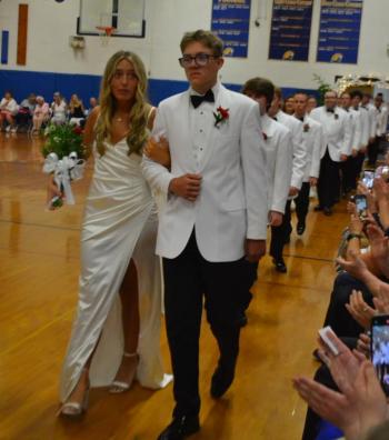 BRHS Grand March 2026. FRITZ FREUDENBERGER/Boothbay Register