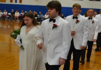 BRHS Grand March 2026. FRITZ FREUDENBERGER/Boothbay Register