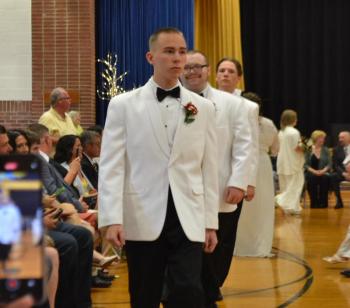 BRHS Grand March 2026. FRITZ FREUDENBERGER/Boothbay Register