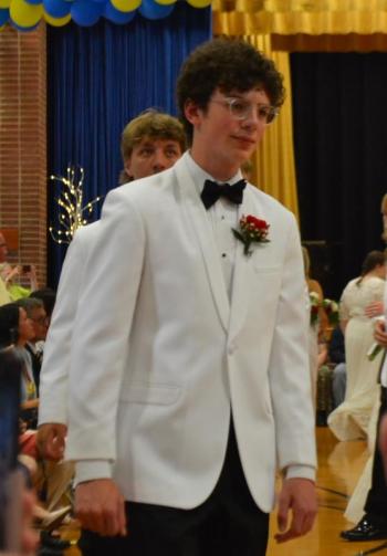 BRHS Grand March 2026. FRITZ FREUDENBERGER/Boothbay Register