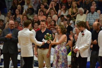 BRHS Grand March 2026. FRITZ FREUDENBERGER/Boothbay Register