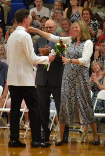 BRHS Grand March 2026. FRITZ FREUDENBERGER/Boothbay Register