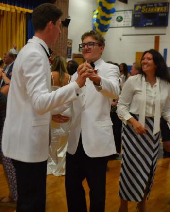 BRHS Grand March 2026. FRITZ FREUDENBERGER/Boothbay Register