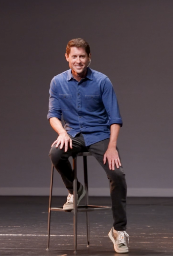 Comic storyteller Clay Hausmann is at the Camden Opera House July 15. Courtesy of the venue
