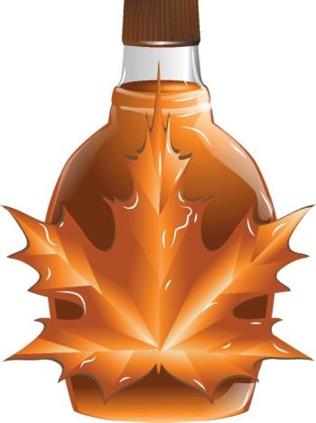 Maple syrup graphic