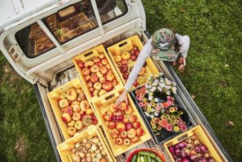 A produce haul from Veggies to Table. Michael Wilson Photography 