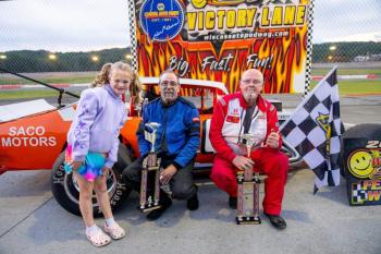 STAR Modifieds, from left: Julianna Hawes, Paul Jacques and Dwight Pickard. Jasen Dickey Photography