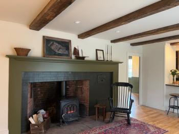The home still has its six original fireplaces. Courtesy of Patrice Cappelletti 