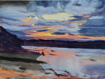 Painting by Mary Sue Weeks.