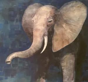 Mary Jo Rines. "The Elephant."