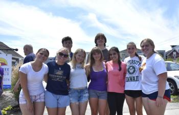 The BRHS Athletes Team. LISA KRISTOFF/Boothbay Register