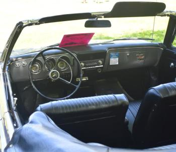 '65 Corvair interior. LISA KRISTOFF/BOOTHBAY REGISTER
