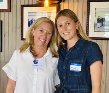  Samantha Conzelman, right, recipient of the St. Andrews Auxiliary scholarship, and her mother, Stephanie Conzelman. Courtesy photo