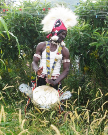 Sayon Camara, a Master Djembefola from Guinea, West Africa. Courtesy photo