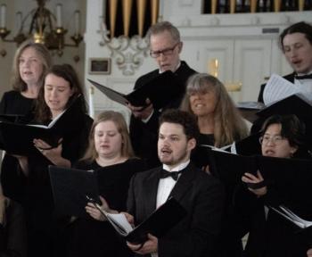 Tapestry Singers in performance. Courtesy of Beth Preston