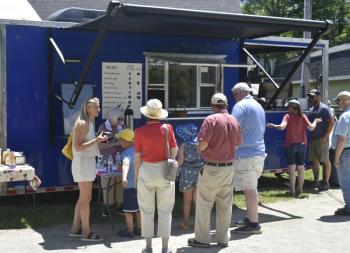 Gotta have a food truck nearby! LISA KRISTOFF/Boothbay Register