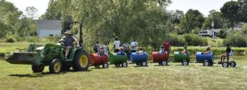 The annual Children's Day at Boothbay Railway Village Museum has something for kids of all ages. LISA KRISTOFF/Boothbay Register
