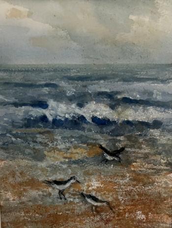 Margaret Canepa - "Shore Birds."