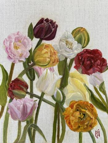 Nancy Custer Carroll - "Tulips."