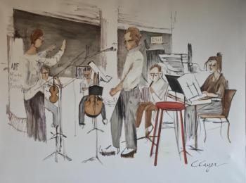  Cheryl Cayer - "Musicians."