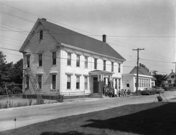 The East Boothbay School. Courtesy of Larry Brown