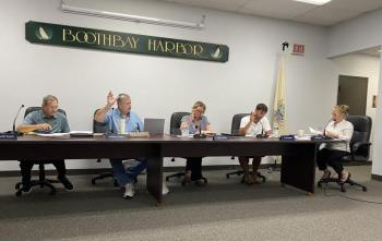 The selectboard appoints Denise Griffin 4-0 to a three-year term on the appeals board. ISABELLE CURTIS/Boothbay Register