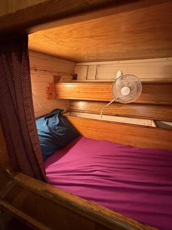 Surprisingly roomy. ISABELLE CURTIS/Boothbay Register