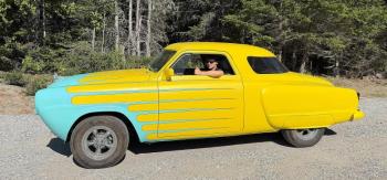 Previously unregistered drive-ins are welcome to join this 1951 Studebaker Champion Starlight Coupe from South Bristol on Saturday morning for the 13th Annual OBD Williams-Fossett Vintage Car Show. Courtesy of Jeff Friedman