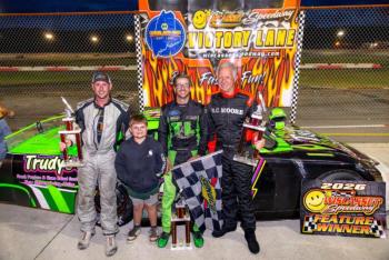 Pro Stocks: Steve Chicoine, Trent Reed, Logan Melcher and Kelly Moore. Jasen Dickey photo