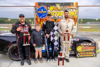 Super Streets: Pictured from left, Andy Kaherl, Trent Reed, Kevin Douglass and Kevin Sherman. Jasen Dickey photo