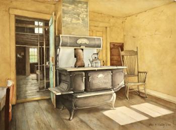 Painting by Allan Walton. Courtesy of Robert Mitchell