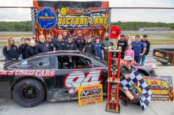Garrett Hall and his team. Jasen Dickey photo
