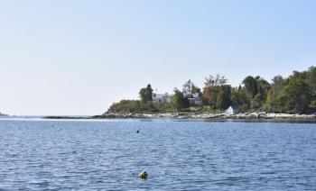 Farewell for now Burnt Island!  LISA KRISTOFF/Boothbay Register