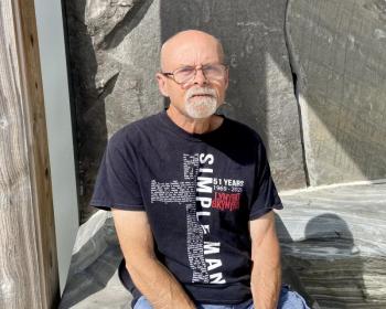 Jeff Foss is retiring after 16 years at the Boothbay Region YMCA. Allyson Goodwin photo