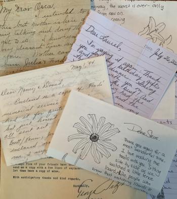 The Lost Art of Letter Writing with author and artist Laurel Dodge begins Wednesday, Oct. 7, at Wiscasset Middle High School. Courtesy photo