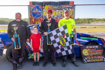 From left, Zack Emerson, Easton Downing, Shawn Emery and Dale Lawrence. Jasen Dickey photo