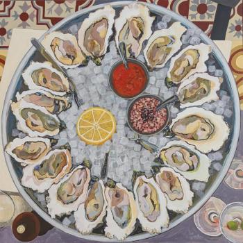 ARTinME Second Place - "Briny in Manhattan" by Missy Asen.