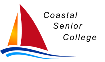 Coastal Senior College logo