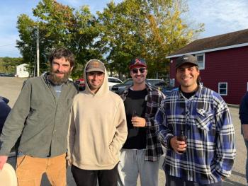 Smiles at the Fishermen's Appreciation Party. Courtesy photo