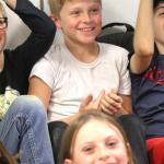 "I don't really eat turkey. I like the cranberry sauce. I like chicken nuggets with mustard, ketchup and chocolate milk." - Aldyn Peters. STEVE EDWARDS/Boothbay Register
