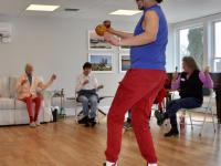 Join Tony Dancer at The Lincoln Home for a Fun Exercise Class