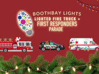 Boothbay Lights Lighted Fire Truck & First Responders Parade 2025